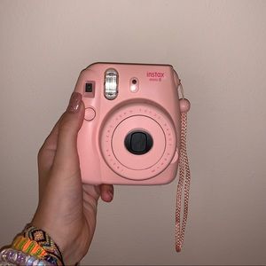 FUJIFILM LIGHT PINK INSTAX MINI 8 CAMERA